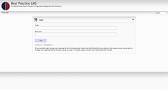 Desktop Screenshot of bestpracticelms.com
